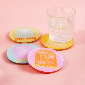 Tart by Taylor Bottoms Up Coasters