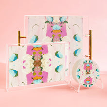 Load image into Gallery viewer, Tart by Taylor x Laura Park Monet&#39;s Garden Pink Coaster