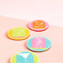 Load image into Gallery viewer, Tart by Taylor Bottoms Up Coasters