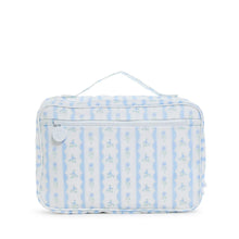 Load image into Gallery viewer, TRVL Bundle Up2 Hanging Toiletry Bag | Ribbon Floral Blue