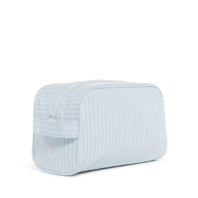 TRVL Stowaway Toiletry Bag | Pimlico Stripe Blue
