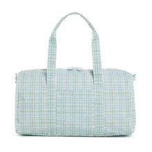 Load image into Gallery viewer, TRVL Weekender | Classic Plaid Green