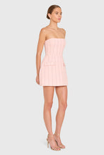 Load image into Gallery viewer, Amanda Uprichard Strapless Bethany Romper | Mochi