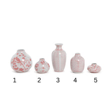 Load image into Gallery viewer, Pink Chinoiserie Bud Vase