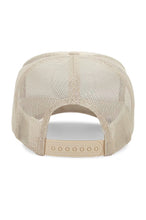Load image into Gallery viewer, Friday Feelin&#39; Happy Sun Trucker Hat in Tan