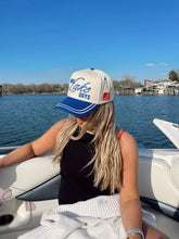 Load image into Gallery viewer, More Lake Days Royal Blue Vintage Trucker Hat