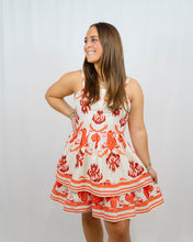 Load image into Gallery viewer, Adelyn Rae Isla Pintucked Printed Mini Dress