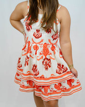 Load image into Gallery viewer, Adelyn Rae Isla Pintucked Printed Mini Dress