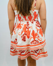 Load image into Gallery viewer, Adelyn Rae Isla Pintucked Printed Mini Dress