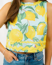 Load image into Gallery viewer, Prosperina Claudia Crop Top | Limoncello