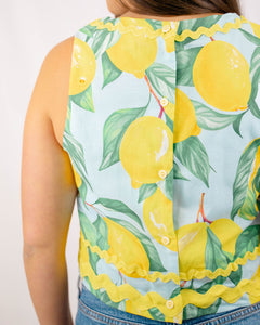 Prosperina Claudia Crop Top | Limoncello