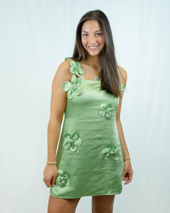 ASTR Cerelia Dress | Lime