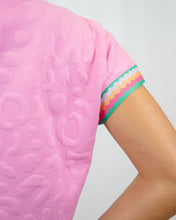 Load image into Gallery viewer, Emily McCarthy Poppy Pullover | Magenta Cheetah