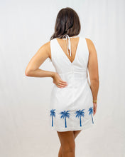 Load image into Gallery viewer, Mink Pink Isadora Embroidered Mini Dress | White/Blue