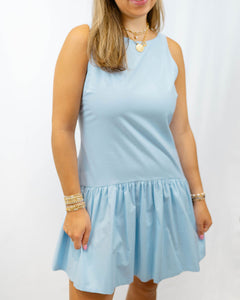 Peixoto Addison Mini Dress | Cloud Blue