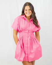 Load image into Gallery viewer, Sincerely Ours Twyla Dress | Pink Poplin