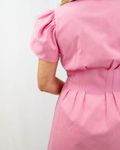 Load image into Gallery viewer, Pink Utility Mini Dress