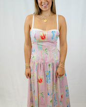 Load image into Gallery viewer, Show Me Your MUMU Hepburn Midi Dress | Summer Soleil Linen