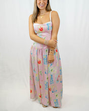 Load image into Gallery viewer, Show Me Your MUMU Hepburn Midi Dress | Summer Soleil Linen
