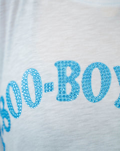 Boys Lie Blue 1-800 Boyfriend Tee