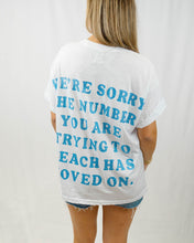 Load image into Gallery viewer, Boys Lie Blue 1-800 Boyfriend Tee