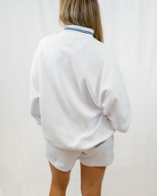 Load image into Gallery viewer, Boys Lie Navy Cherub University Henley Crewneck