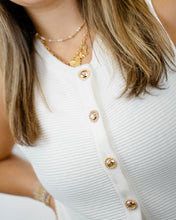 Load image into Gallery viewer, Show Me Your MUMU Deven Tank | White Delight Knit