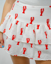 Load image into Gallery viewer, Show Me Your MUMU Ellie Skort | Lobster Embroidery