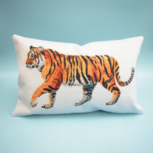 Load image into Gallery viewer, Taylor Paladino Tiger Pillow