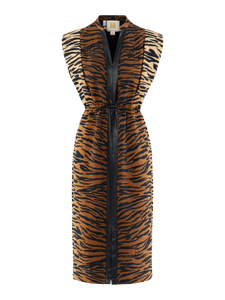 Emily McCarthy Meme Dress | Tiger Jacquard