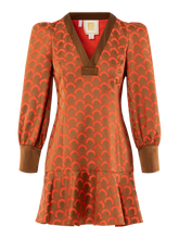 Load image into Gallery viewer, Emily McCarthy Jenny Dress | Tangerine Mod