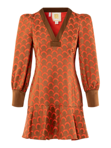 Emily McCarthy Jenny Dress | Tangerine Mod