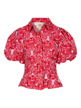 Load image into Gallery viewer, Emily McCarthy Britt Top | Cheeky Cheetah