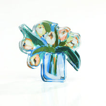 Load image into Gallery viewer, Lauren Dunn White Tulips Acrylic Bloom Block | Large