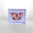 Load image into Gallery viewer, Lauren Dunn Purple Butterfly On Fleur De Lis Block | Small