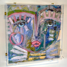 Load image into Gallery viewer, Blue Ivey Acrylic Canvas