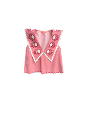 Load image into Gallery viewer, Brooks Avenue Emma Sleeveless Blouse - Red Stripe