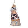 Labrador with Ski Goggles and Sweater Glass Ornament