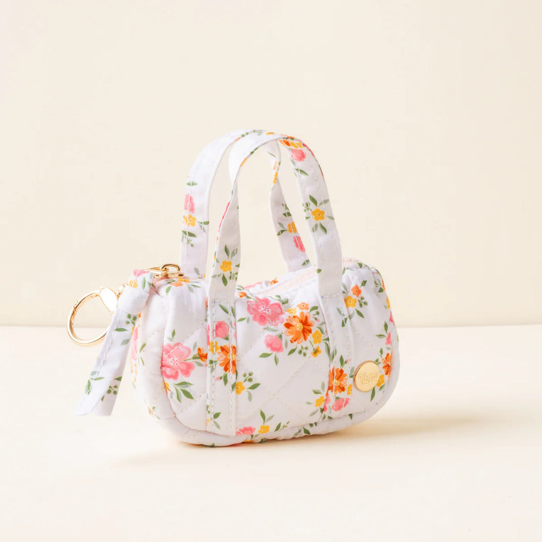 Itty Bitty Duffle Bag Charm - Endless Daydream Cream