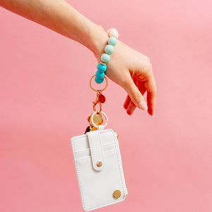 Beach Days Hands-Free Keychain Wristlet