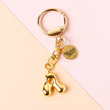 Load image into Gallery viewer, Bubble Letter Keychain Bag Charm