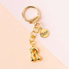 Load image into Gallery viewer, Bubble Letter Keychain Bag Charm