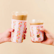 Load image into Gallery viewer, Sip Savvy Drink Sleeve - Petal Parade Pink