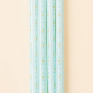 40 oz Tumbler Straw Set - Oh So Fancy Blue