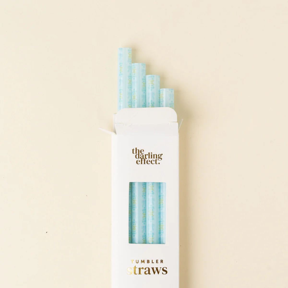 40 oz Tumbler Straw Set - Oh So Fancy Blue