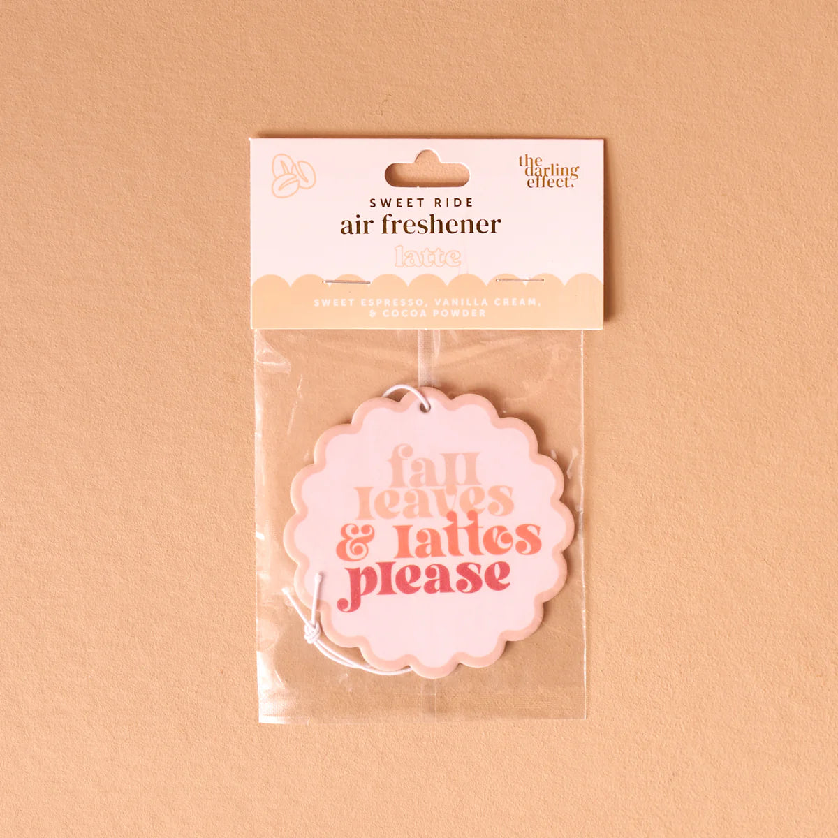 Sweet Ride Car Air Freshener - Fall Leaves & Lattes
