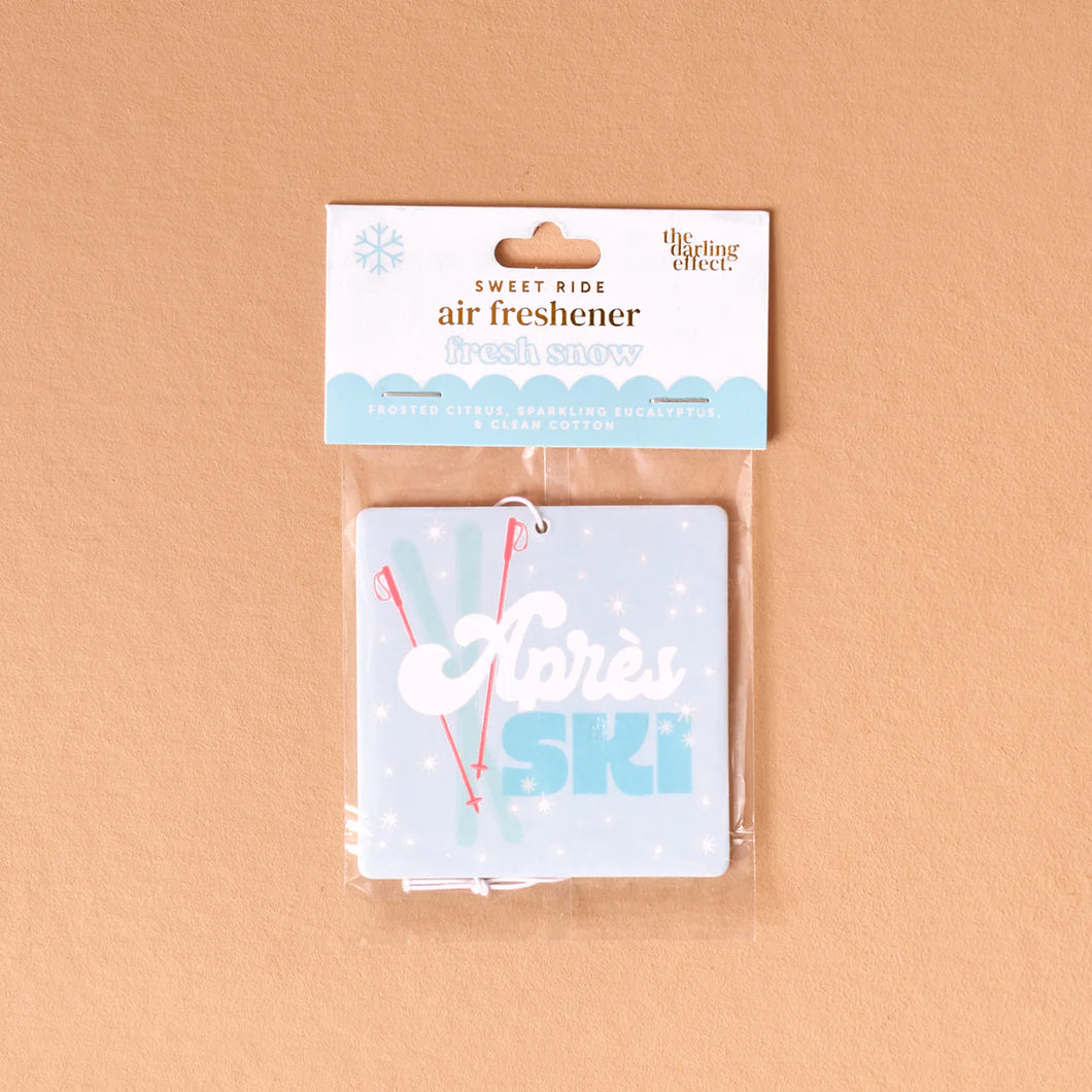 Aprés Ski Sweet Ride Car Air Freshener