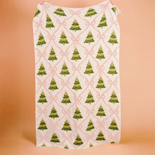 Load image into Gallery viewer, Twinkling Trees Cozy Dreams Luxe Blanket