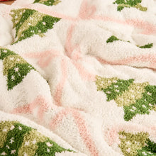 Load image into Gallery viewer, Twinkling Trees Cozy Dreams Luxe Blanket