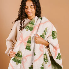 Load image into Gallery viewer, Twinkling Trees Cozy Dreams Luxe Blanket
